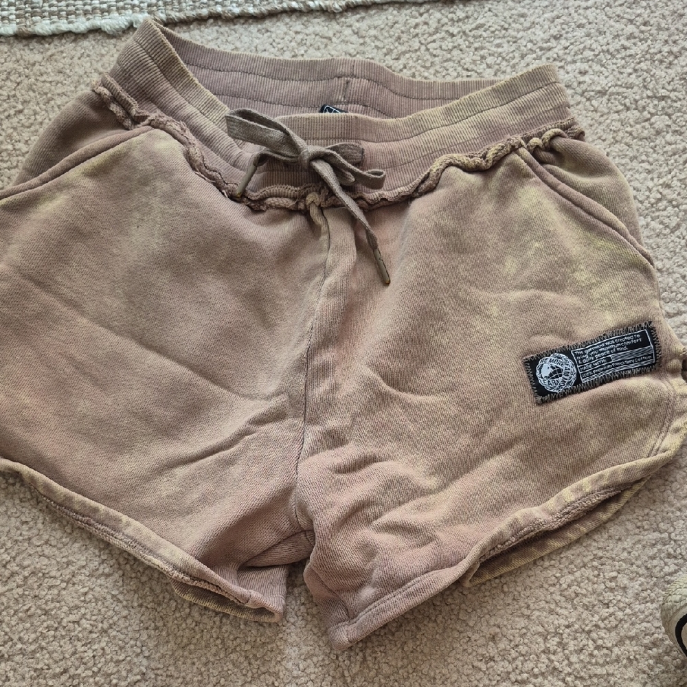 Alphalete Tan Athletic Shorts